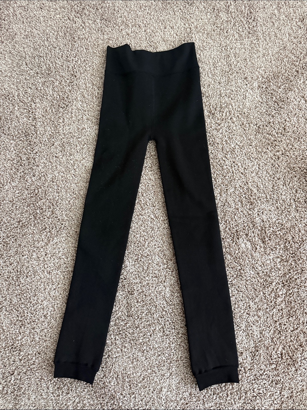 Free Country Black Kids Fleece-Lined Leggings